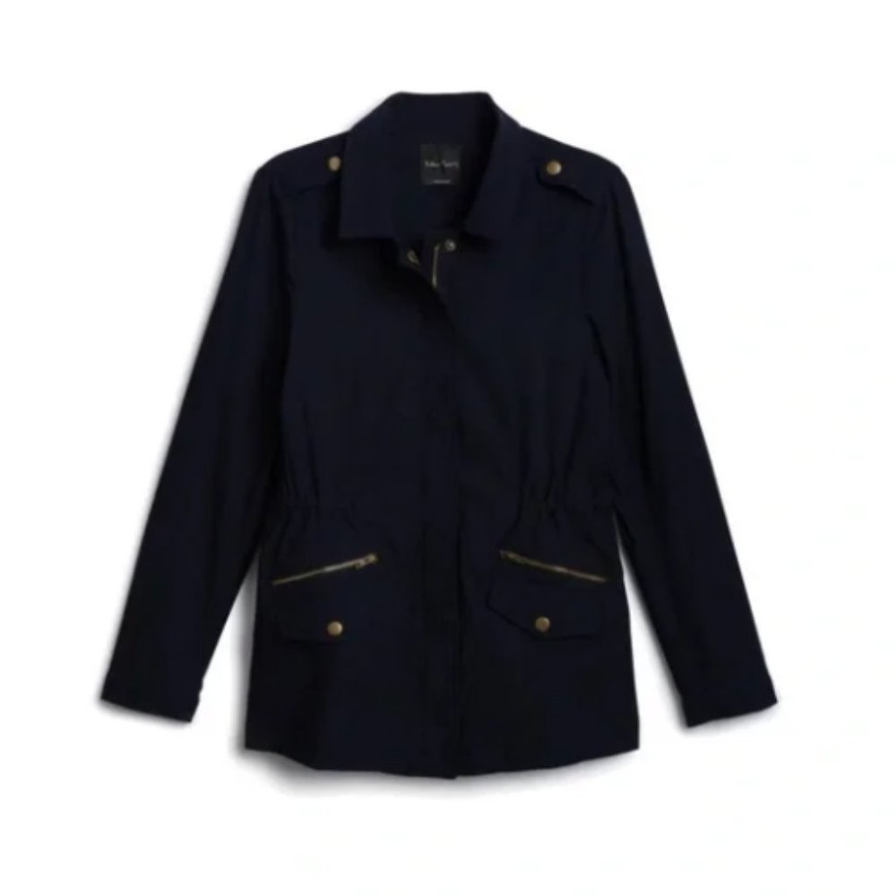 EDEN SOCIETY NAVY BLUE CARGO JACKET STITCH FIX NWT